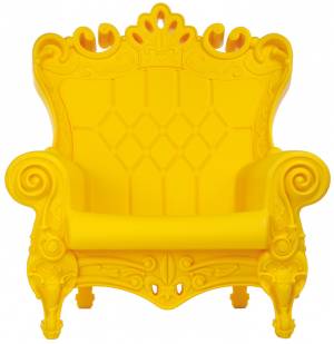 Кресло пластиковое Queen Of Love Standard шафрановый желтый 1035х980х1125 мм