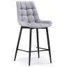 Барный стул Алст К серо-лиловый / черный
