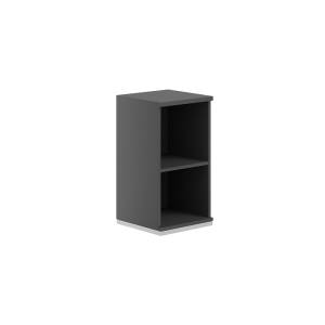 AG.203.AN.AN / Стеллаж 2 ур. 400х400х750 / корпус: антрацит, топ/дно: антрацит