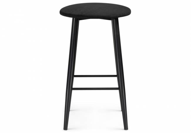 Барный стул Гангток катания блэк / черный матовый