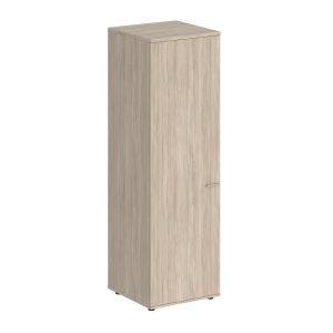 SG.826.OL.OL.L / Гардероб 600х600х1955, з.ст ЛДСП 16 мм, левый / корпус: дуб светлый; фасад: дуб светлый