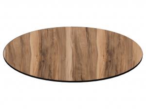 Столешница круглая HPL Fitto индийский шесман Ø690х12 мм