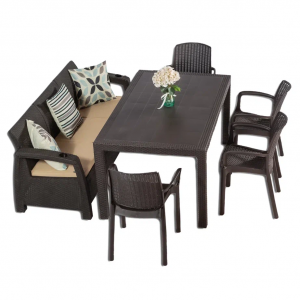 Комплект мебели YALTA BIG FAMILY 4 CHAIR