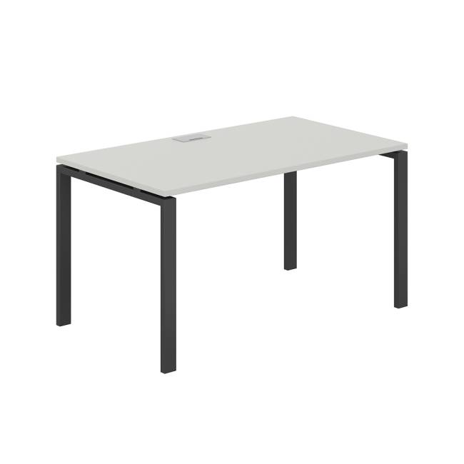 SG.208.SH.63.AN / Стол 1400х800х750 / профиль: 60х30 антрацит; столешница: серый бархат