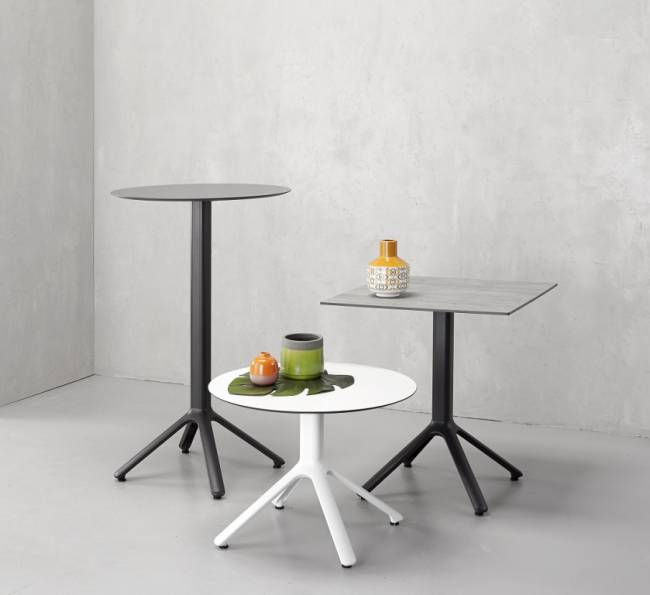 Столешница круглая Compact Laminate для подстолья Nemo, Domino, Tiffany, Cross белый Ø600х10 мм Столешница круглая Compact Laminate для подстолья Nemo, Domino, Tiffany, Cross белый Ø600х10 мм