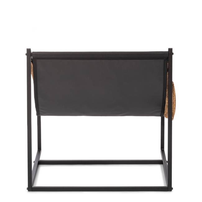 Кресло Charli/Чарли без подлокотника с карманом, велюр/букле, vt шейп горчичный светло-коричневый велюр/букле