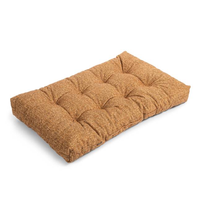 Кресло Charli/Чарли без подлокотника с карманом, велюр/букле, vt шейп горчичный светло-коричневый велюр/букле