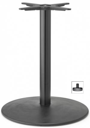 Подстолье металлическое Tiffany XL черный Ø600х730 мм