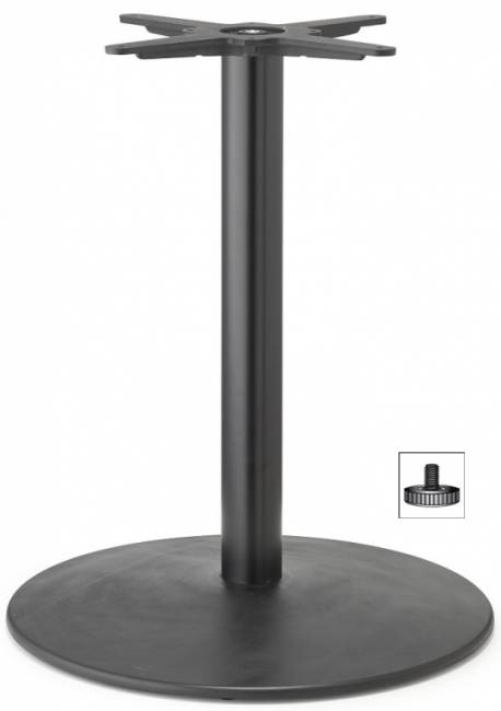 Подстолье металлическое Tiffany XL черный Ø600х730 мм