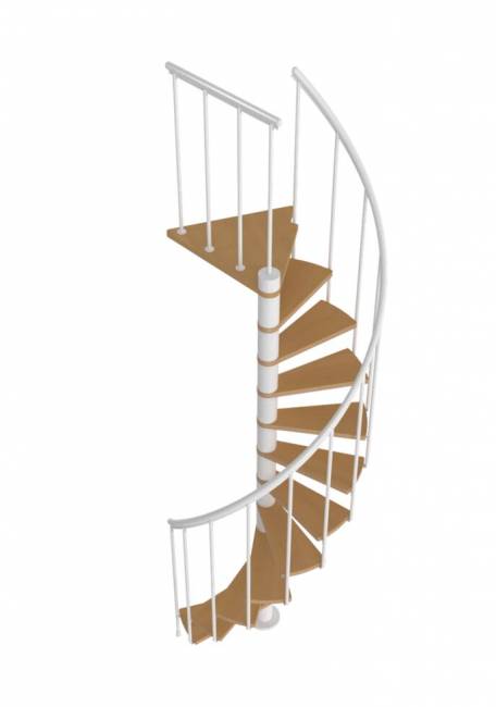 Винтовая лестница Calgary White d120 Винтовая лестница Calgary White d120