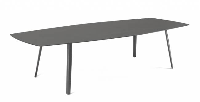 Стол ламинированный Squid антрацит 2990х1290х730 мм Стол ламинированный Squid антрацит 2990х1290х730 мм