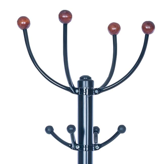 Вешалка напольная Leset Квадро-2 Чёрный