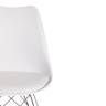 Стул Tulip Iron Chair/Тулип Айрон Чаир (мод.EC-123)/1 шт. в упаковке металл/пластик, 54,5*48*83,5см, white (белый) white (белый) металл/пластик