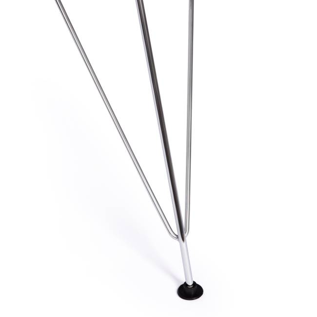 Стул Tulip Iron Chair/Тулип Айрон Чаир (мод.EC-123)/1 шт. в упаковке металл/пластик, 54,5*48*83,5см, white (белый) white (белый) металл/пластик