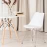 Стул Tulip Iron Chair/Тулип Айрон Чаир (мод.EC-123)/1 шт. в упаковке металл/пластик, 54,5*48*83,5см, white (белый) white (белый) металл/пластик