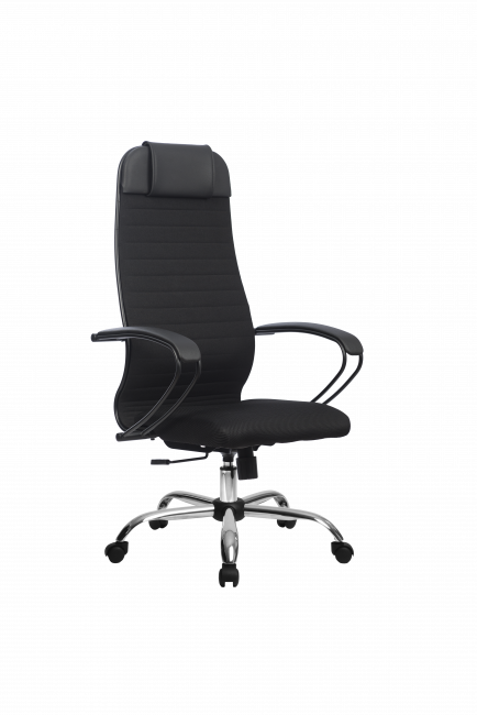 Кресло МЕТТА-21(MPRU)/подл.130/осн.003, черный