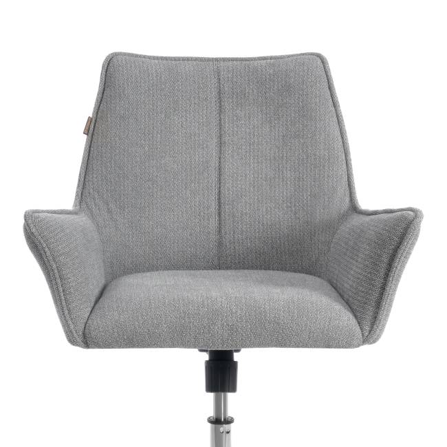 Кресло Murano/Мурано Хром велюр/букле (HYP), светло-серый светло-серый велюр/букле (HYP)