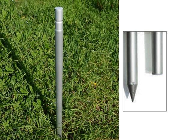 Зонт пляжный профессиональный Ø1.8 м Kenia белый Ø1800 мм