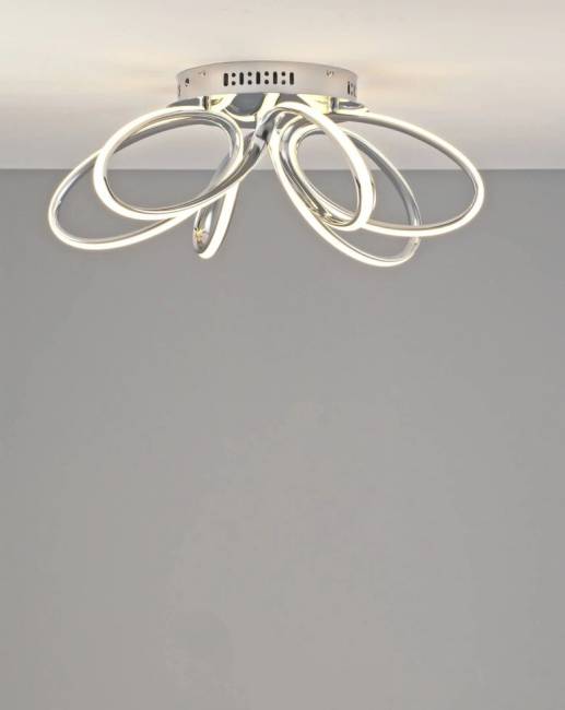 Светодиодная потолочная люстра с пультом Moderli V2782-CL Ello LED 140W