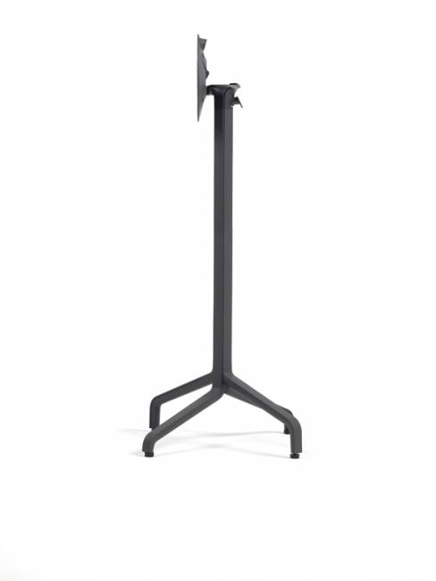 Подстолье металлическое барное складное Frasca High Folding антрацит 450х450х1070 мм