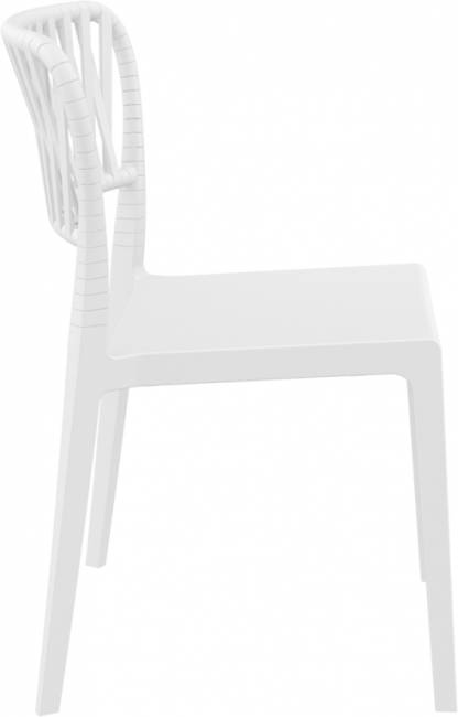 Стул пластиковый Portofino белый 520х560х830 мм
