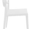 Стул пластиковый Portofino белый 520х560х830 мм
