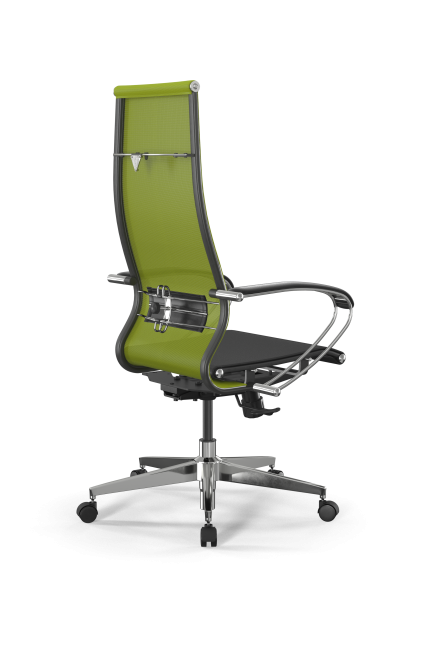 Кресло SynchroSit 10 B1-107K - T /Km00/Nb00/K1cL(M20.B22.G18.W02), лайм-черный