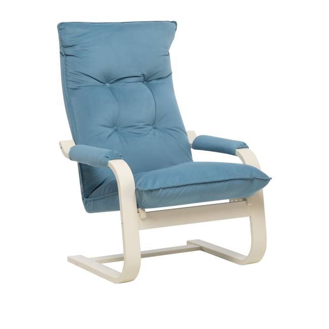 Кресло-трансформер Leset Оливер Слоновая кость V47 синий