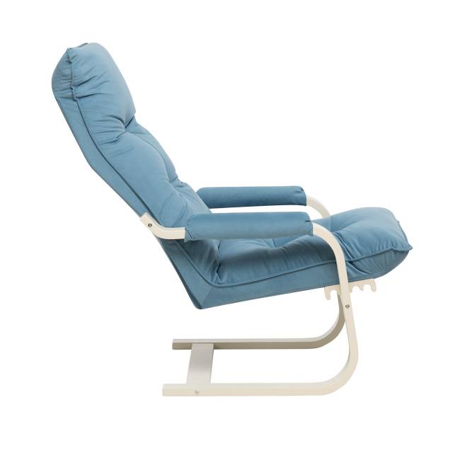 Кресло-трансформер Leset Оливер Слоновая кость V47 синий