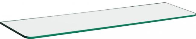 Полка стеклянная для барной стойки Break Line Glass Shelf 1040х400х6 мм