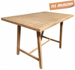 Стол деревянный барный Rimini натуральный 1560х900х950 мм