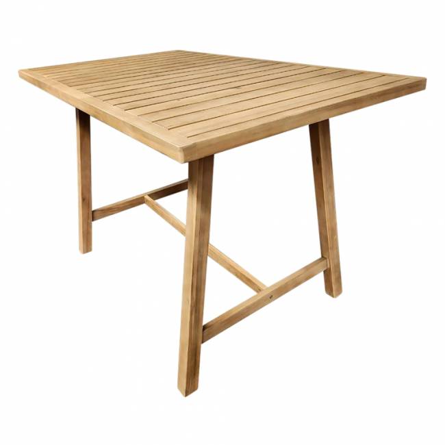 Стол деревянный барный Rimini натуральный 1560х900х950 мм