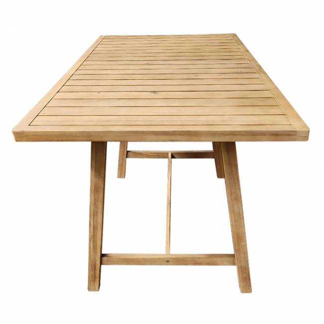 Стол деревянный барный Rimini натуральный 1560х900х950 мм