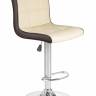 Стул барный DOBRIN CANDY, кремово-коричневый