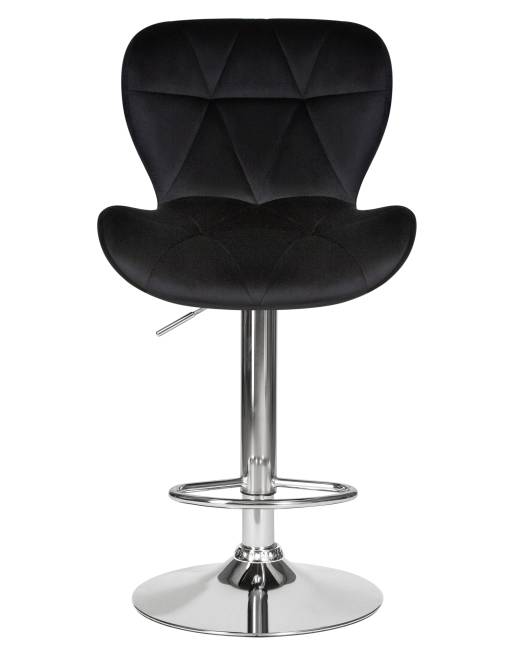Стул барный DOBRIN BARNY, черный велюр (MJ9-101)