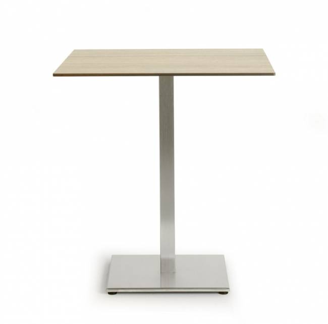 Столешница квадратная Compact Laminate для подстолья Nemo, Domino, Tiffany, Cross состаренный дуб тортора 600х600х10 мм