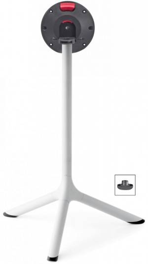 Подстолье металлическое складное Tripe Folding белый Ø610х730 мм