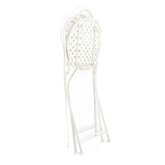 Стул Secret De Maison Love Chair стальной сплав, 43х48х91см, butter white (Комплект из 2 шт.) butter white стальной сплав