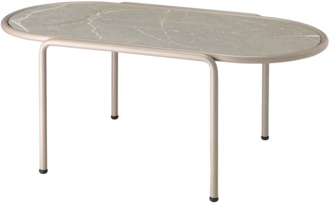 Столик кофейный металлический Dress Code тортора, камень 770х400х300 мм Столик кофейный металлический Dress Code тортора, камень 770х400х300 мм