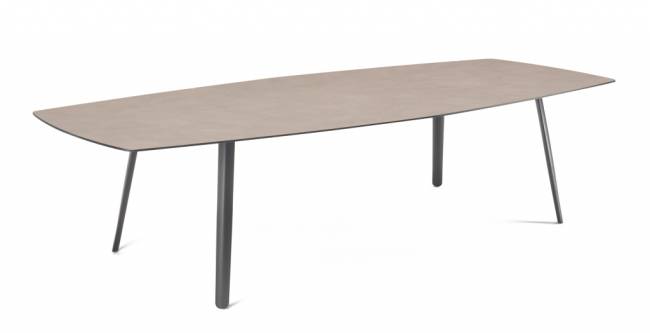 Стол ламинированный Squid антрацит, тортора шпатель 2990х1290х730 мм Стол ламинированный Squid антрацит, тортора шпатель 2990х1290х730 мм