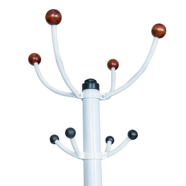 Вешалка напольная Leset Квадро-2 Белый