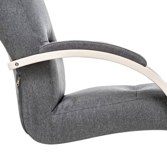 Кресло Leset Монэ Слоновая кость Malmo 95 (темно-серый)