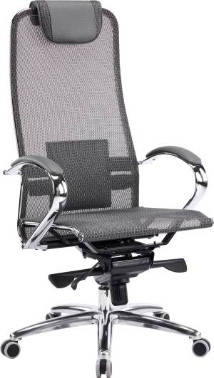 Кресло Everprof Deco (Дэко) Сетка Серый