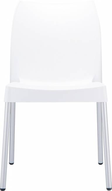 Стул пластиковый Vita белый 440х530х800 мм