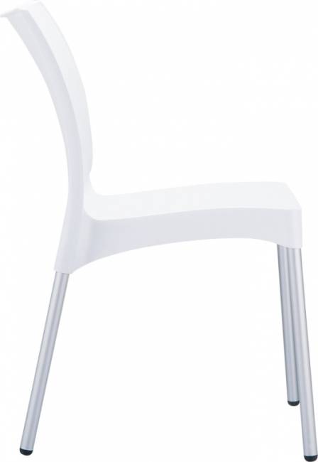 Стул пластиковый Vita белый 440х530х800 мм