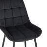 Стул Флекс велюр черный 4 шт.