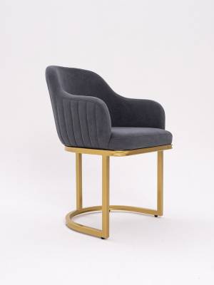 Стул Bella Stone / Gold