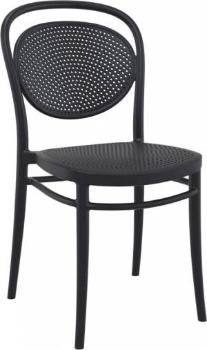 Стул пластиковый Marcel черный 450х520х850 мм