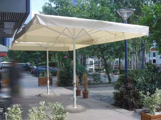 Зонт профессиональный 4х4 м Avocado бежевый 4000х4000 мм