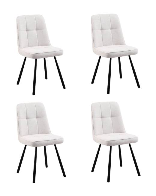 Стул Trell кремовый 4 шт.